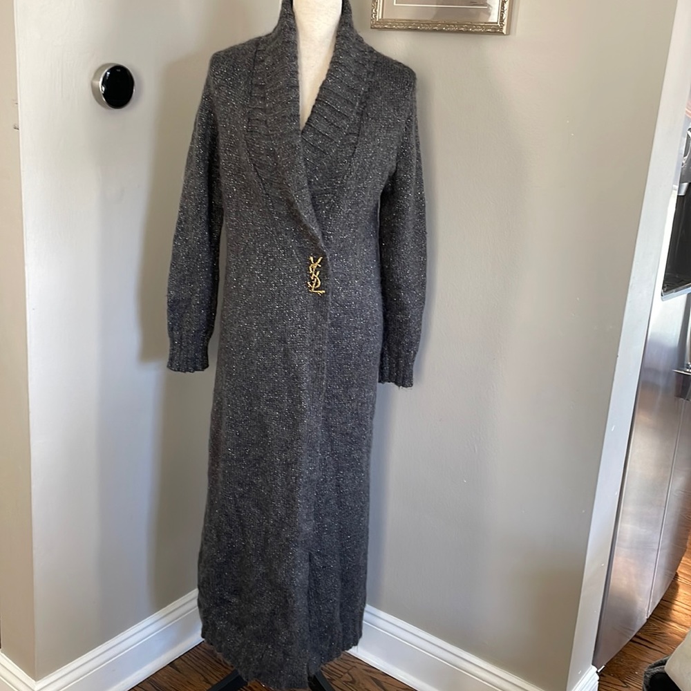 Mohair INC. International Concepts cardigan sweater maxi long